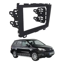 Moldura Painel Dvd 2 Din/multimidia Honda Crv 2009 Foto mini 4