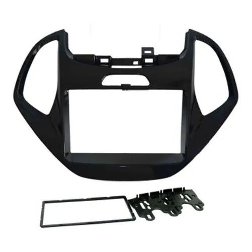 Moldura Painel Dvd 2din 2 Din Ford Ka ka+ Black Piano Foto 1