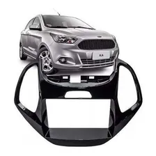 Moldura Painel Dvd 2din 2 Din Ford Ka ka+ Black Piano Foto mini 2