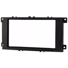 Moldura Painel Dvd 2din Focus Hatch Sedan 2009 A 2013 Preto Foto mini  2