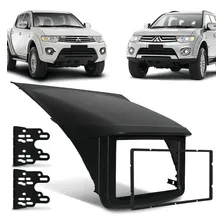 Moldura Painel Dvd Central MultimÃdia 2din L200 Triton 2013 Foto mini 1