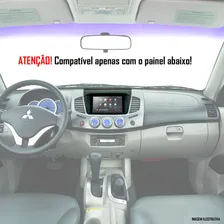 Moldura Painel Dvd Central MultimÃdia 2din L200 Triton 2013 Foto mini 4