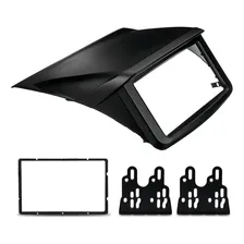 Moldura Painel Dvd Central MultimÃdia 2din L200 Triton 2013 Foto mini 3