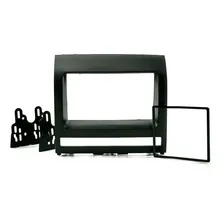 Moldura Painel Dvd Central MultimĂdia 2din Pálio Preta Foto mini 1