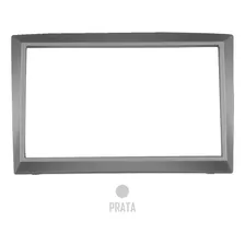 Moldura Painel Dvd Megane 2007 A 2012 Prata Black Piano Cor Black Piano (Brilhante) Foto mini  2