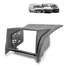 Moldura Painel Dvd MultimÃdia 2din Fiat Ducato 2012 Cinza Foto mini 1