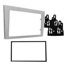 Moldura Painel Dvd MultimÃdia Montana 2003 Com Conector 16v Cor Prata Foto mini 1