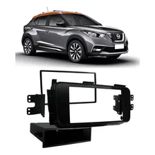 Moldura Painel Dvd Nissan Kicks Black Piano Foto mini 1