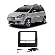 Moldura Painel Fiat Idea 2013 A 2016 Preta Radio Cd Foto mini 1