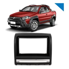 Moldura Painel Fiat Idea Palio Multimidia Radio Dvd 2 Din Foto mini 4