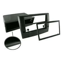 Moldura Painel Fiat Stilo Mais Porta Objeto 1 E 2din Foto mini 2