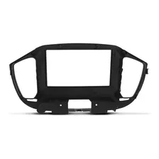Moldura Painel Fiat Uno Vivace 2015 A 2017 2 Din Black Piano Foto mini 3