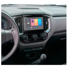 Moldura Painel Gm S10 2017 A 2021 Black Piano 2din Radio Dvd Foto mini 3