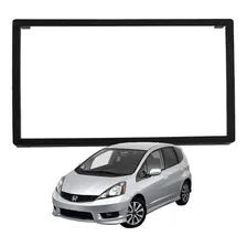 Moldura Painel Honda New Fit e City 2 din Foto mini 1