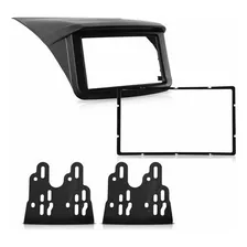 Moldura Painel Multimidia 2 Din Dvd L200 Triton 09/16 Dakar Foto mini 3
