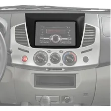 Moldura Painel Multimidia 2 Din Dvd L200 Triton 09/16 Dakar Foto mini 4