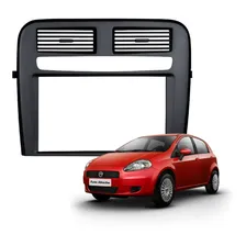 Moldura Painel Multimidia Dvd 1/2 Din Fiat Punto Foto mini 1