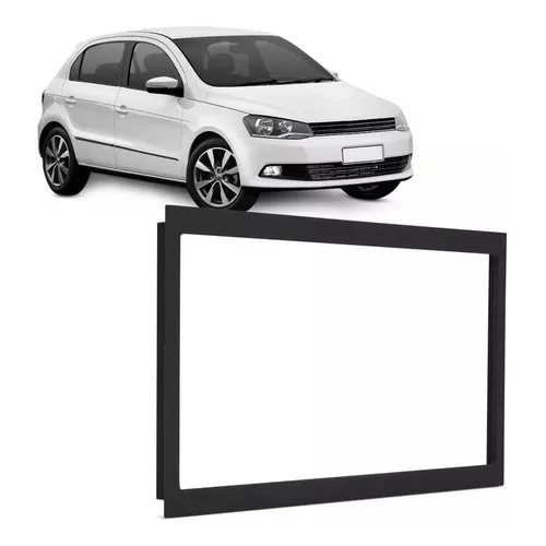 Moldura Painel Multimidia Som 2 Din Universal Automotiva Foto 1