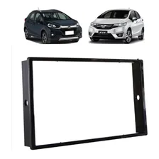 Moldura Painel Para Player 2 Din Fit City 2015 A 2019 Preto Foto mini  3