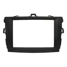 Moldura Painel Preta 2 Din Dvd Toyota Corolla 2009 À 2014 Foto mini 4