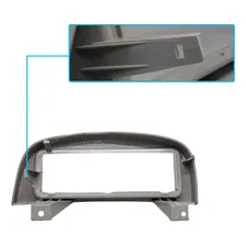 Moldura Painel Radio 1din Palio Fire G2 Siena Strada S/furo Autoplast AP744 Cinza Foto mini 4