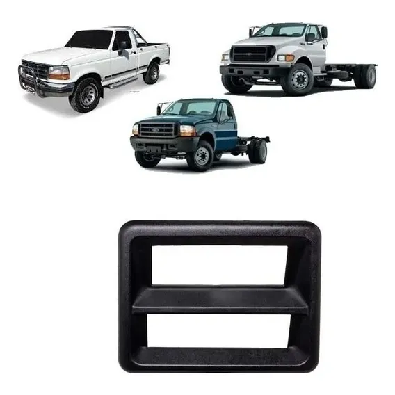 Moldura Painel Radio F1000 F4000 F12000 1993 94 95 96 97 99 Foto 1