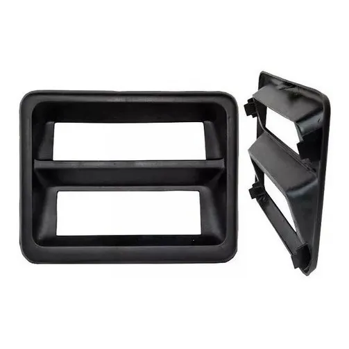 Moldura Painel Radio F1000 F4000 F12000 93 94 95 96 97 98 99 Cor Preto Foto 1