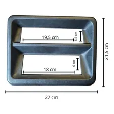 Moldura Painel Radio F1000 F4000 F12000 93 94 95 96 97 98 99 Cor Preto Foto mini 4