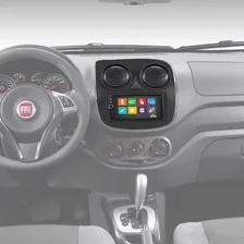 Moldura Painel Rádio Fiat Palio 2012 A 2018 1din 2din Foto mini 3