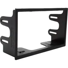 Moldura Painel Universal Dvd 2din Golf Fiesta Ecosport Preta Foto mini 2