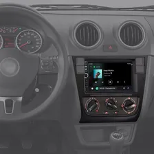 Moldura Painel Vw Saveiro G6 2013 A 2016 2din Rádio Dvd Cd Foto mini 3