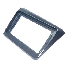 Moldura Para Multimidia 9 ' Polegadas Honda Civic 2012 A 2016 Cor Cinza Foto mini 2