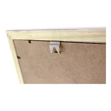 Moldura Porta Diploma Certificado A4 21x30 Vermelho Liso Foto mini  2