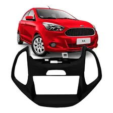 Moldura Preta 2din Ford Ka 2015 2016 2017 Foto mini 2