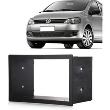 Moldura Radio 2 Din Vw Golf Polo Fox Bora Space Fiamon Preta Foto mini 1
