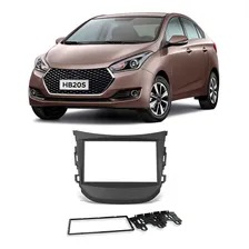 Moldura Radio Hb20x 2012 A 2019 Preta 2din Dvd Cd Foto mini 1