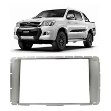Moldura Som Dvd 2din Hilux Srv 2012 A 2015 Plástico Preta Foto mini 1