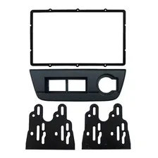 Moldura Som Dvd 2din Multimídia Gol G5 Preta Moldura Botões Expex AP548/AP549/AP793 Foto mini 2