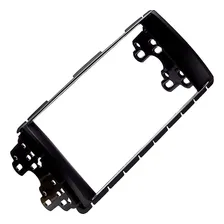Moldura Som Dvd Srv Hilux 2012 A 2015 2 Din Plastico Preto Foto mini 2