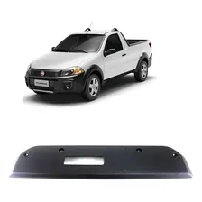 Moldura Suporte Placa Traseira Fiat Strada Foto mini 1