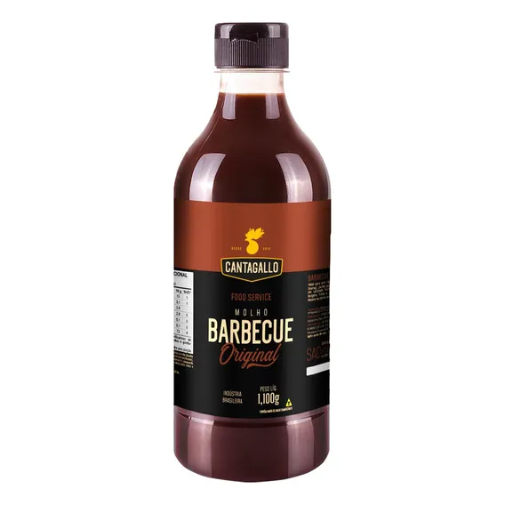 Molho Barbecue Original 1.1kg Cantagallo - Molho para Churrasco, Molho Barbecue para Carne Foto 1