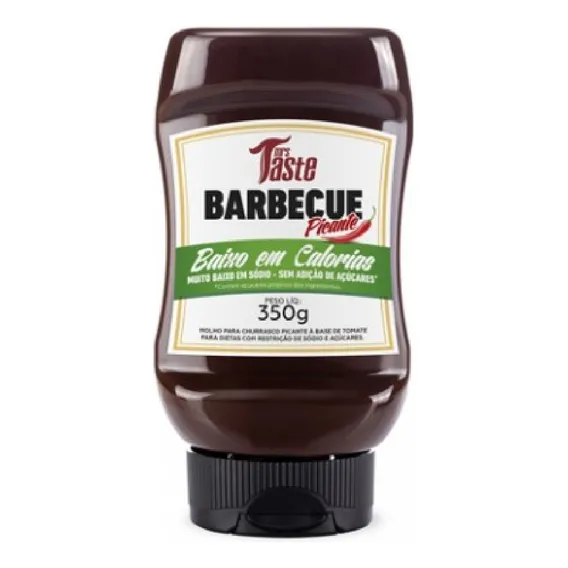 Molho Barbecue Picante Mrs Taste - 350g Foto 1