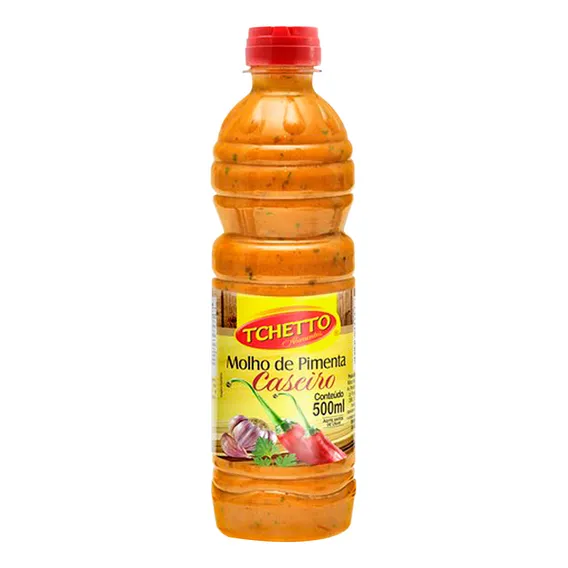 Molho De Pimenta Caseiro 900ml Tchetto Foto 1