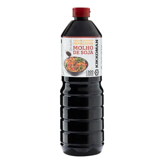 Molho de Soja Pratos Quentes Refogados Kikkoman 1L Foto 1