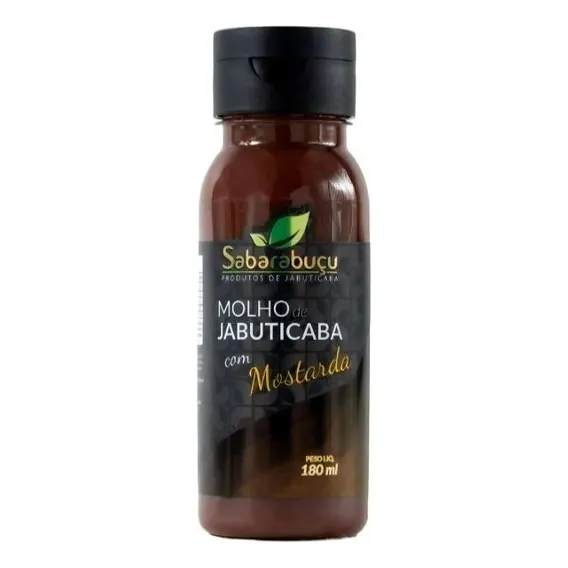 Molho Mostarda De Jabuticaba 180ml Sabarabuçu Foto 1