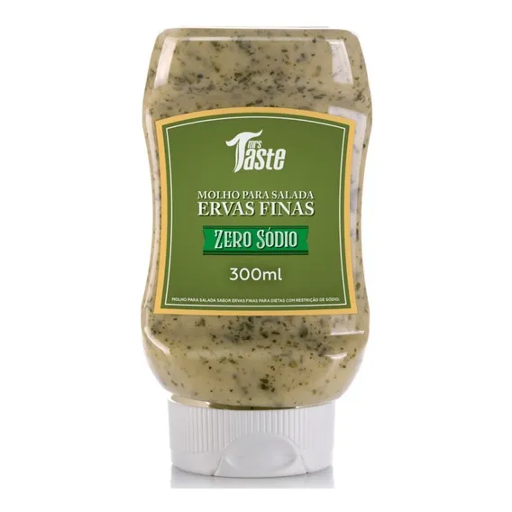 Molho P/ Saladas Ervas Finas 300ml-mrs Taste -original C/ Nf Foto 1