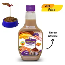 Molho Para Ração Gatos Sabor Peixe 250g Prófeline Foto  mini 1