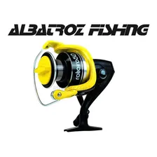 Molinete Albatroz Fishing New Rolieiro 30 - 4 Rolamentos Foto mini 3