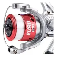 Molinete Maruri - Euro 200 Vermelho 5.2:1 Drag 4kg Foto mini  2