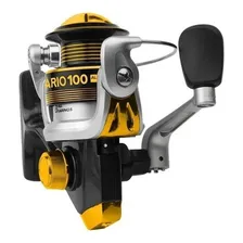 Molinete Micro Canário 100 Alumínio 3 Rolamentos Leve Foto mini  3